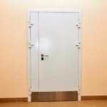 Двери рентгенозащитные двупольные